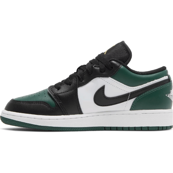 Air Jordan 1 Low GS 'Green Toe' - 6.5UK, Green Toe