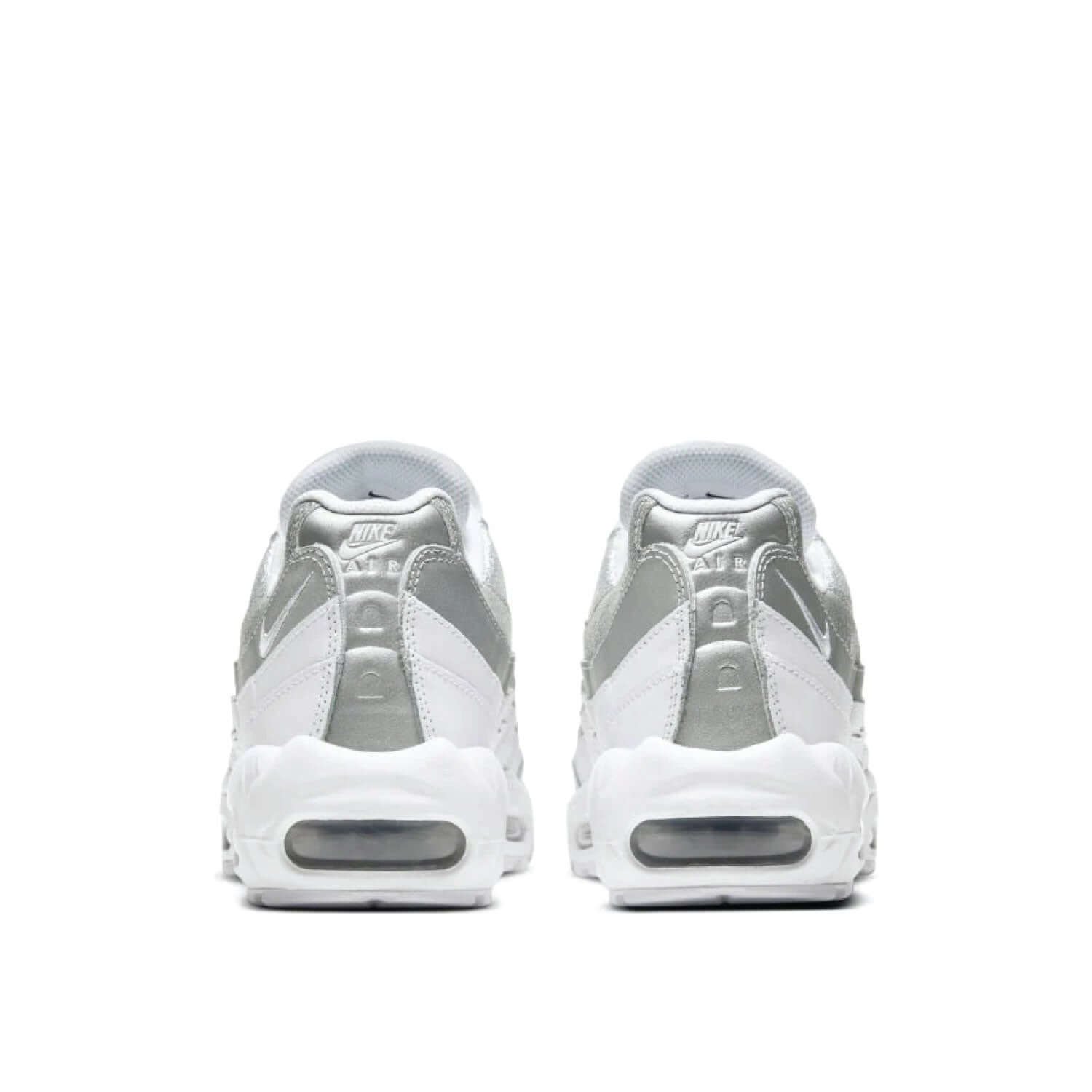 Wmns Air Max 95 'White Metallic Silver' - Image 3
