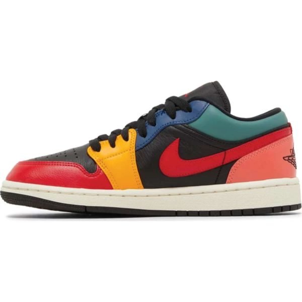 Wmns Air Jordan 1 Low SE 'Black Multi-Color'