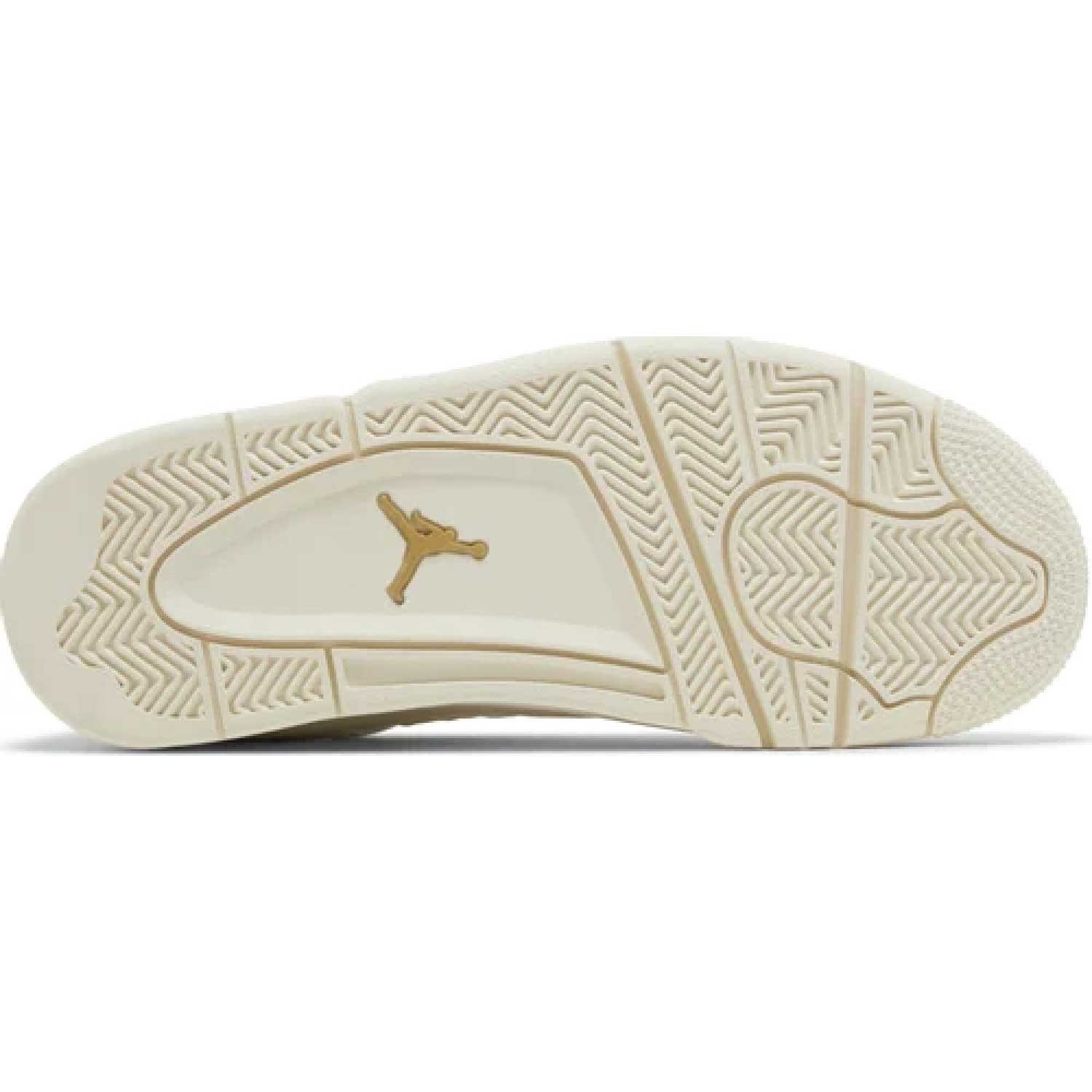 Wmns Air Jordan 4 Retro 'Metallic Sail Gold' - Image 2